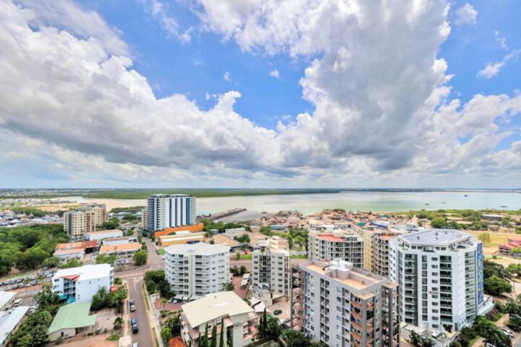 דארווין Luxury Two-Beds Harbour Views Apartment מראה חיצוני תמונה