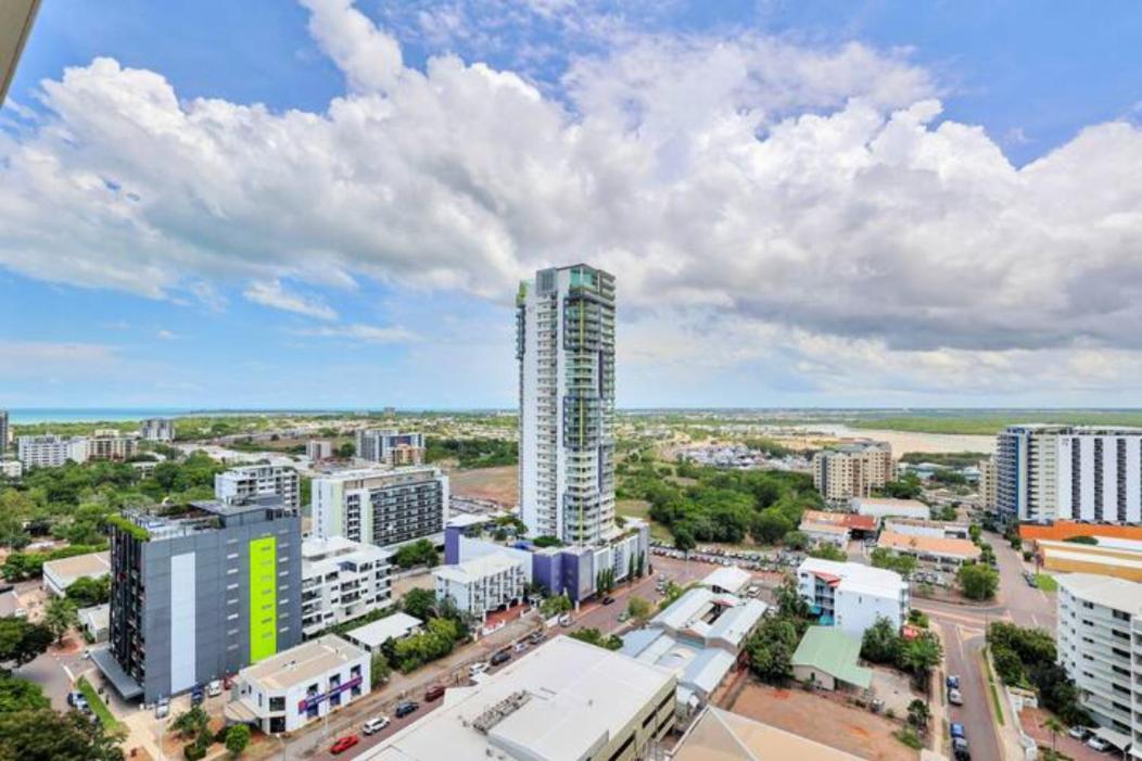 דארווין Luxury Two-Beds Harbour Views Apartment מראה חיצוני תמונה