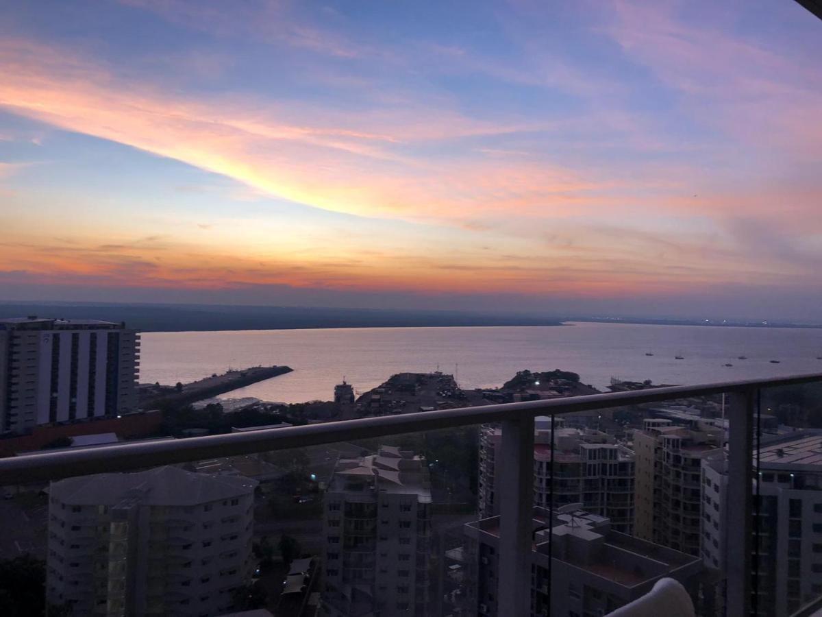 דארווין Luxury Two-Beds Harbour Views Apartment מראה חיצוני תמונה